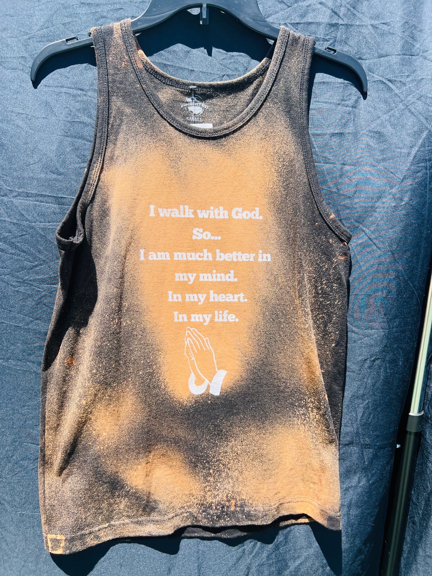 Bleached I Walk With God Tank Top