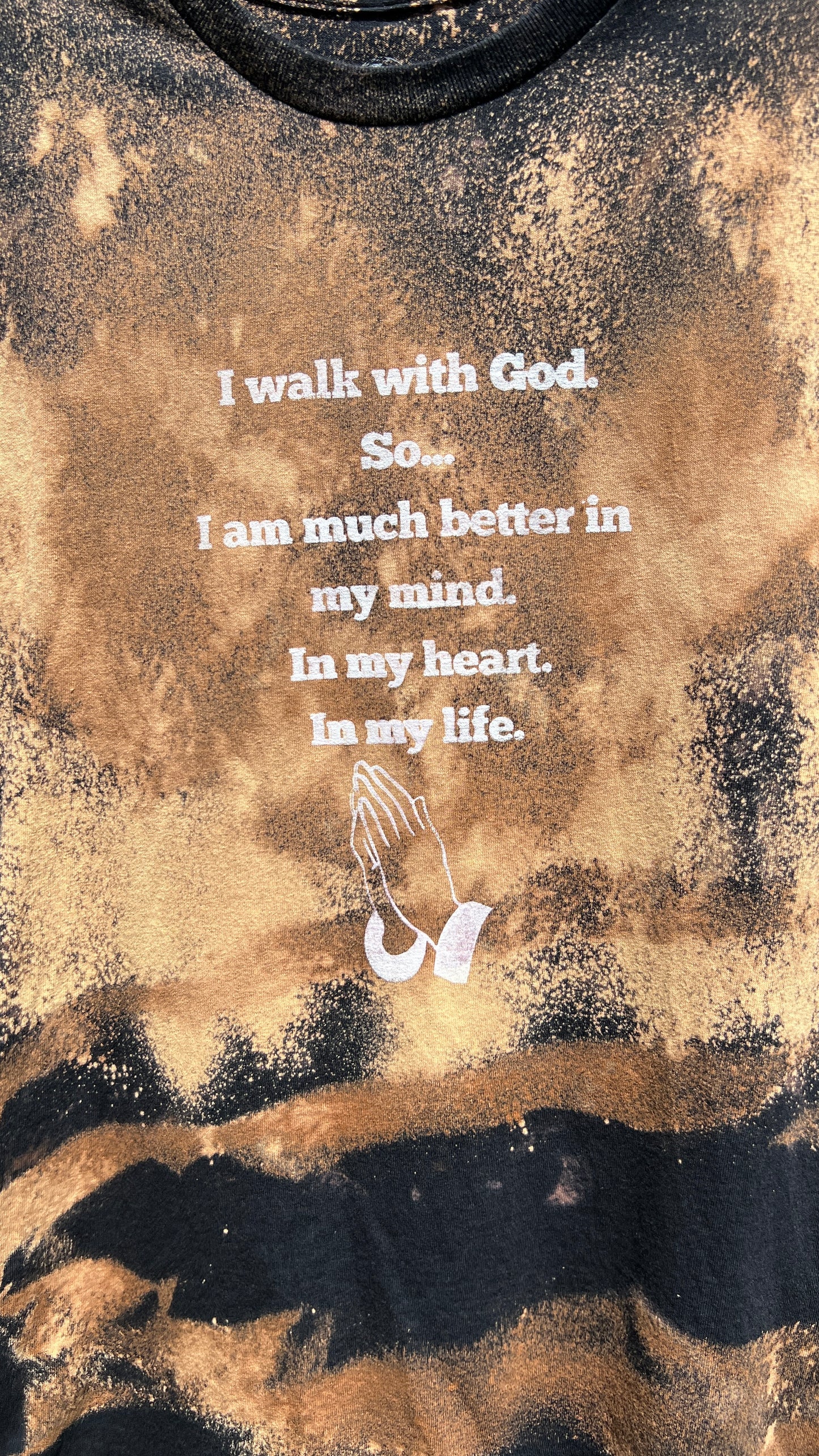 Bleached I Walk T Shirt