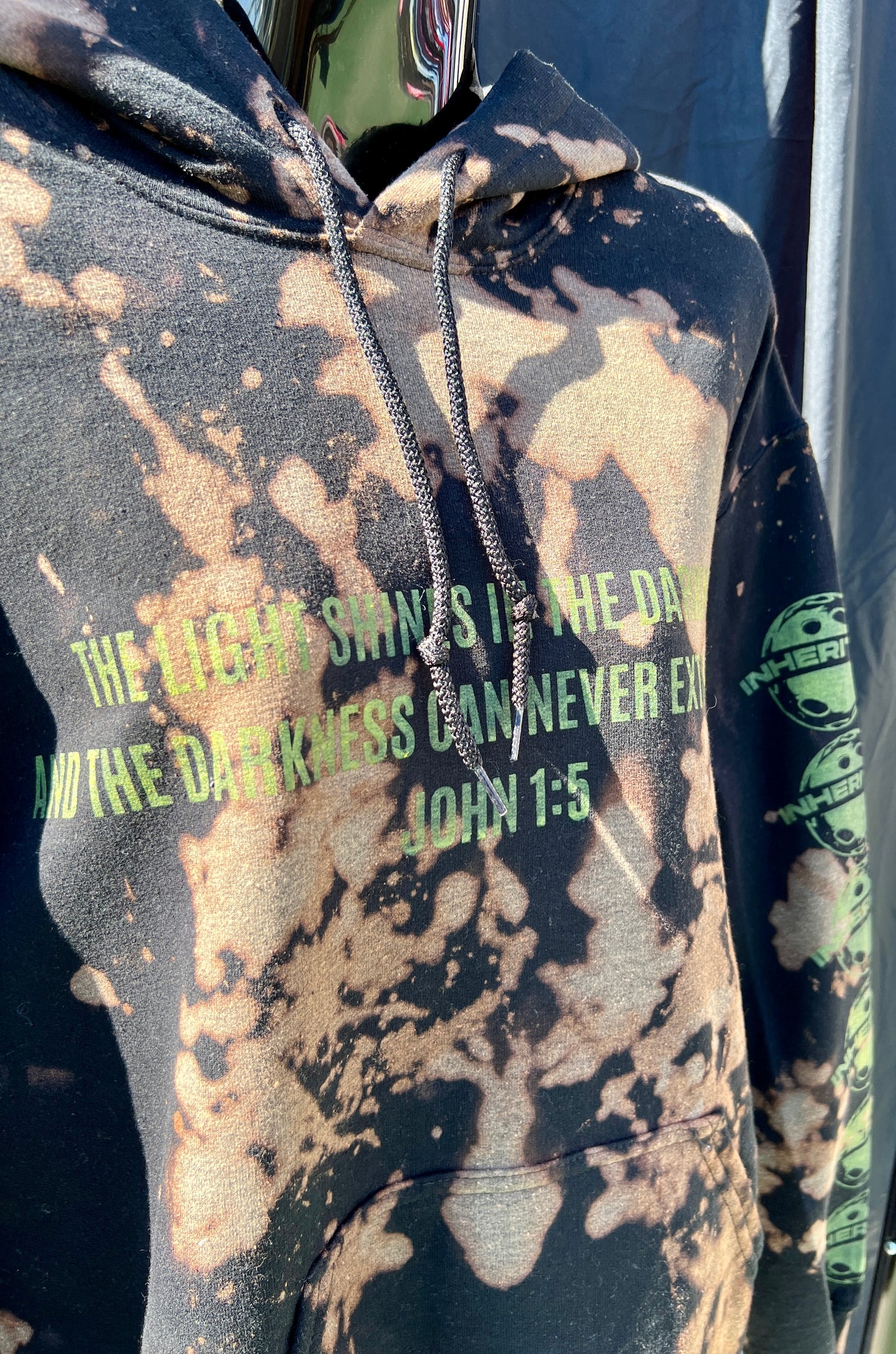 Bleached/Yellow Hoodie