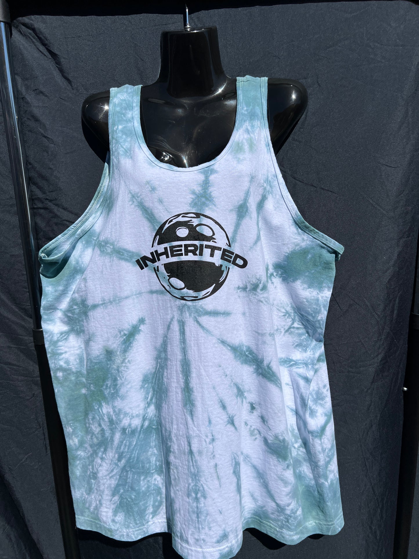 Green Small Logo Tank Top