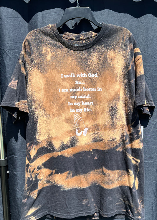 Bleached I Walk T Shirt